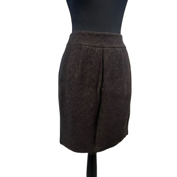 Eileen Fisher Womens Wool Blend Skirt Work Attire Old Money Scandinavian XS - Picture 5 of 12